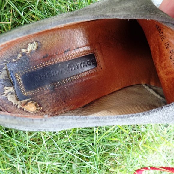 Portuguese Suede + Leather Men's shoes - Picture 7 of 8